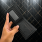 Classic Pebbled Leather Wallet | Multiple Card Slots & Dual Cash Sections