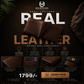 Classic Pebbled Leather Wallet | Multiple Card Slots & Dual Cash Sections