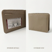 Cream Classic Bifold Wallet