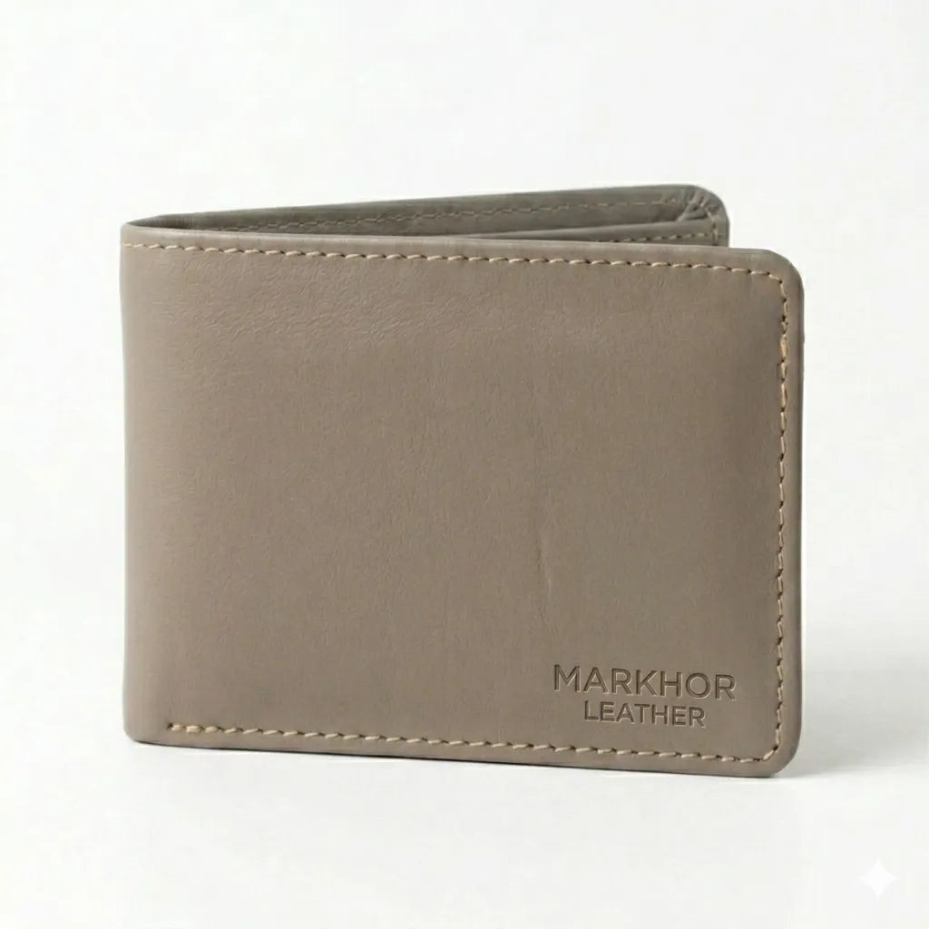 Cream Classic Bifold Wallet