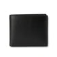 Obsidian Slim Leather Wallet Black