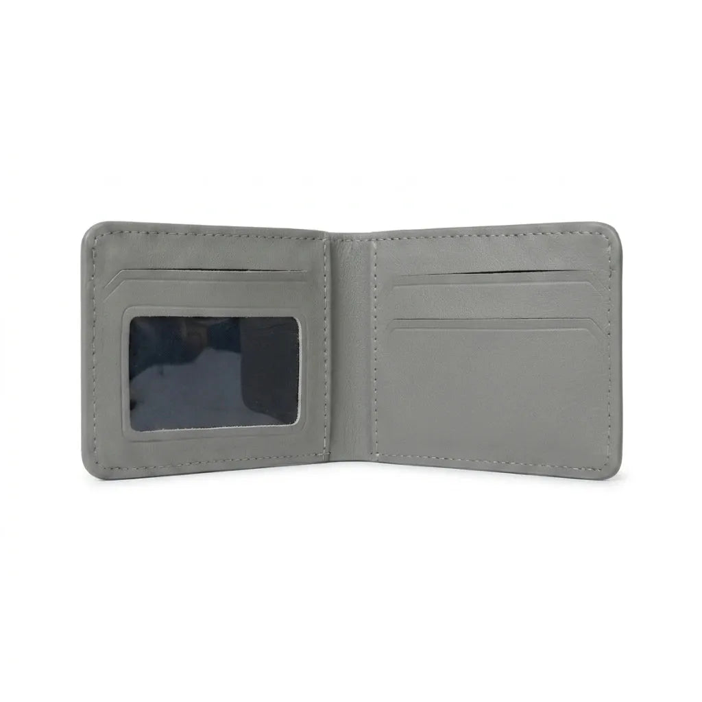 Slate Grey Mini Bifold Wallet