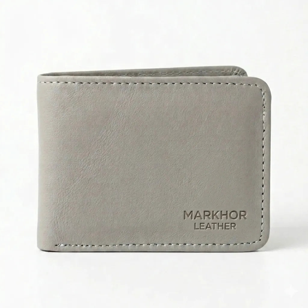 Slate Grey Mini Bifold Wallet
