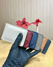 Slim Signature Bifold | Grain Leather Wallet