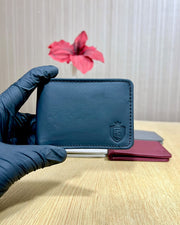 Slim Signature Bifold | Grain Leather Wallet