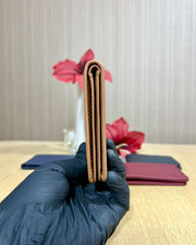 Slim Signature Bifold | Grain Leather Wallet