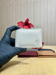 Slim Signature Bifold | Grain Leather Wallet